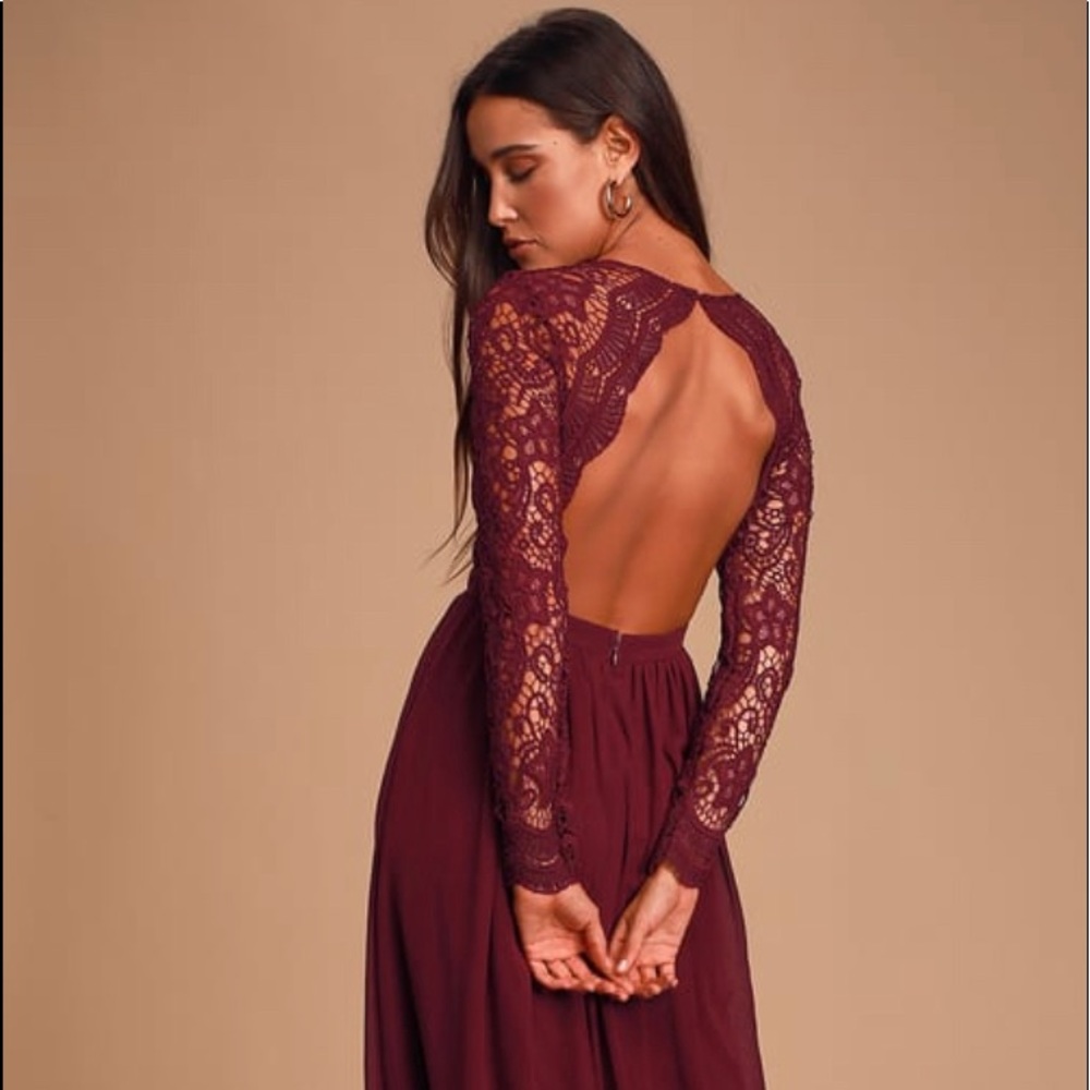 Crochet maxi dress ..